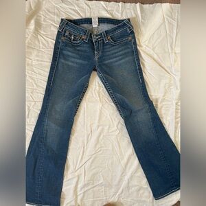 True Religion Dark Blue Flare Jeans